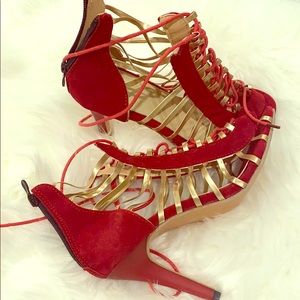 High heel shoes, brand new.